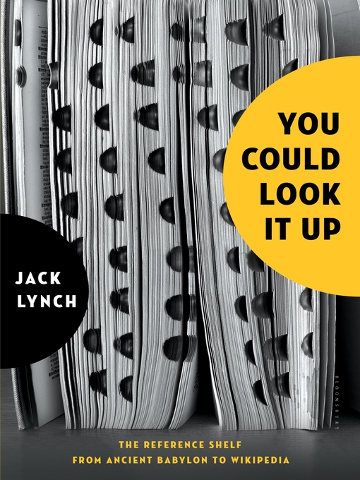 Title details for You Could Look It Up by Jack Lynch - Available